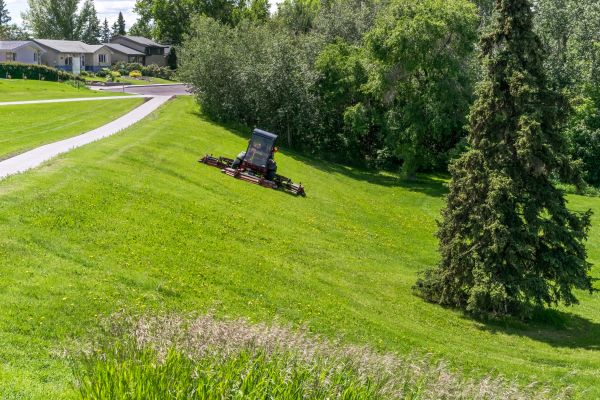 Hillside Mowing in Alpharetta